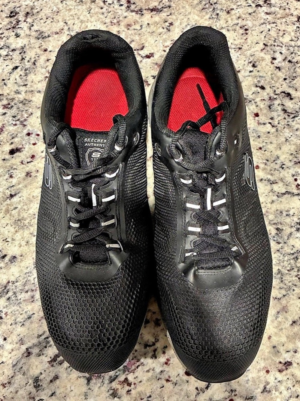 Skechers Astro F2.0 Athletic Shoes Black & Gray US 10